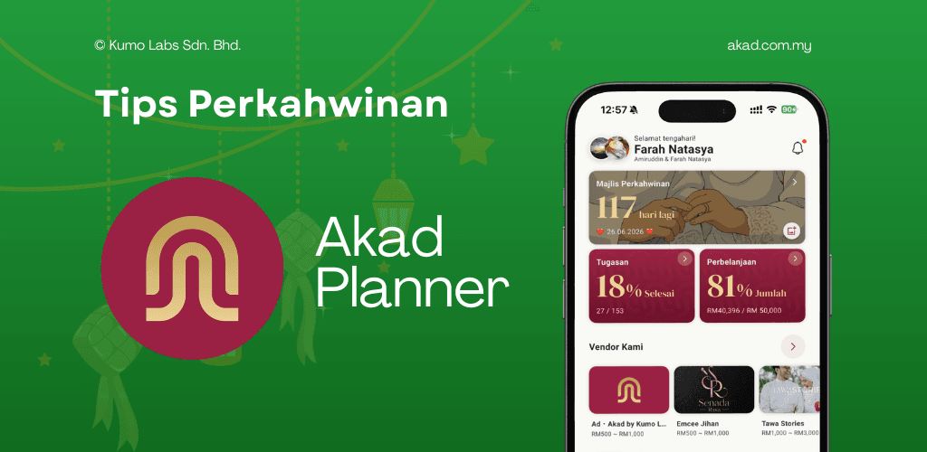 Majlis Kahwin Bulan Syawal: Persiapan Penting Untuk Pasangan